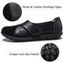 Yooeen Mocassins Femme Chaussures de Travail Plates Loafers en Cuir Loisir Casual Bateau Chaussures de Conduite de Ville