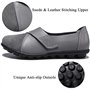 Yooeen Mocassins Femme Chaussures de Travail Plates Loafers en Cuir Loisir Casual Bateau Chaussures de Conduite de Ville Réglabl