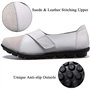 Yooeen Mocassins Femme Chaussures de Travail Plates Loafers en Cuir Loisir Casual Bateau Chaussures de Conduite de Ville