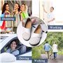 Yooeen Mocassins Femme Chaussures de Travail Plates Loafers en Cuir Loisir Casual Bateau Chaussures de Conduite de Ville
