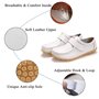 Yooeen Mocassins Femme Chaussures de Travail Plates Loafers en Cuir Loisir Casual Bateau Chaussures de Conduite de Ville