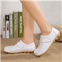 Yooeen Mocassins Femme Chaussures de Travail Plates Loafers en Cuir Loisir Casual Bateau Chaussures de Conduite de Ville