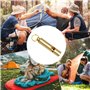 Sifflet En Laiton | Sifflets Forts En Laiton Doré | Porte-clés De Sifflet De Survie En Métal | Sifflets De Sécurité À Décibels É