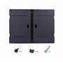 StarTech.com Rack Mural 2 Montants 6U, Profondeur Réglable Jusqu'à 40cm, Support pour Serveur/Équipement Réseau 19", Châssis Ouv