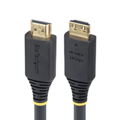Chargeur d'ordinateur portable Startech HDMI2-CABLE-GRIP-20F Noir