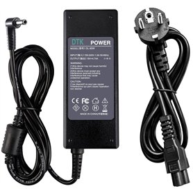 DTK 19V 4.74A 90W Alimentation Ordinateur Portable pour Toshiba Lenovo Medion ASUS Chargeur Micro AC Adaptateur Connecteur【5.5 *
