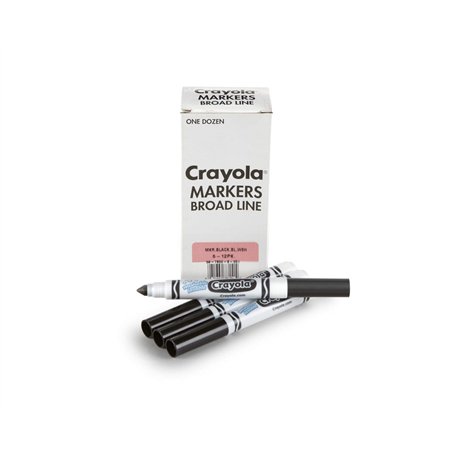 Crayola 12 Count Washable Bulk Markers