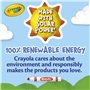 Crayola 12 Count Washable Bulk Markers, Black by Crayola
