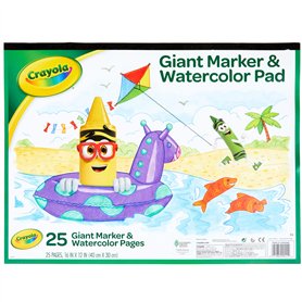 CRAYOLA Marqueur et bloc aquarelle