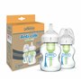 Lot de 2 biberons BA 150 ml PP Cristal Options +