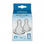 Dr. Brown's Dr Brown Natural Flow Level 2 Lot de 2 tétines étroites Transparent 3 m +