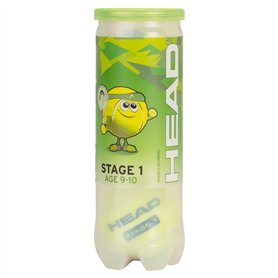 HEAD 3B Stage 1 Balle de Tennis Junior Vert