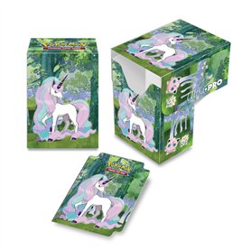 Gallery Series Enchanted Glade Full View Deck Box pour Pokémon – Protégez vos cartes de jeu dans une nouvelle boîte vibrante et