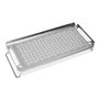 Weber Grille de Maintien au Chaud (42 x 20cm), pour plaques Placha, en Acier Inoxydable, Pieds pliants, Compatible Lave-Vaissell