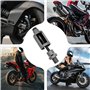 Weppduk Outil de retrait de chemise de moteur, outil de manchon d'arbre central de moto, outil de roulement pour bagues de moto,