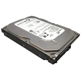 Seagate Disque Dur Interne Barracuda 3.5" - 500 Go (ST500DM002) + Housse de Protection Silicone HDD 3.5" - Blanc - ESA-3502