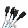 Cable Matters Câble interne Mini SAS vers SATA 1m (Cable Mini SAS vers SATA, SFF-8087 vers SATA Forward Breakout)