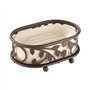 iDesign 86441EU Vine Porte-Savon Vanilla/Bronze