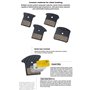 Plaquettes de frein à disque en céramique pour vélo et scooter électrique compatibles avec les freins à huile hydrauliques NUTT