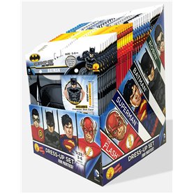 DC - Justice League Action Rubies Super Heroes Display Wb Party Time Lot de 36 pièces