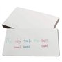 Eta Hand2mind écriture et facile à double face centimètre Grid/planches blanches, Lot de 10