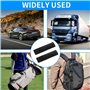 Hevysuo 4 Pièces Coussinets de Ceinture de Sécurité de Voiture,Peluche Housses de Sangle Dépaule de sac à dos,Coussinets de Conf