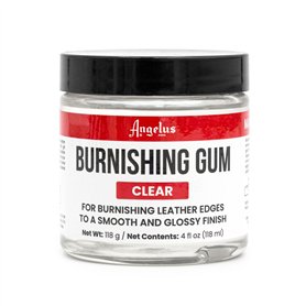 Angelus Finition transparente des bords en cuir de gomme brunissante | Transforme les bords du cuir en lisses et brillants | 118
