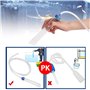 Nettoyeur de gravier pour aquarium Siphon Aquarium Aspirateur Filtre à Eau Siphon Pompe à eau Pompe à siphon pour aquarium Avec 