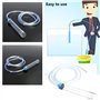 Nettoyeur de gravier pour aquarium Siphon Aquarium Aspirateur Filtre à Eau Siphon Pompe à eau Pompe à siphon pour aquarium Avec 