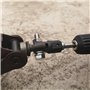Adaptateur de cric ciseaux de voiture 1/2" - En acier au chrome vanadium - Douilles standard de rechange - Universel pour carava