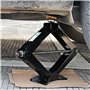 Adaptateur de cric ciseaux de voiture 1/2" - En acier au chrome vanadium - Douilles standard de rechange - Universel pour carava