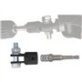 Adaptateur de cric ciseaux de voiture 1/2" - En acier au chrome vanadium - Douilles standard de rechange - Universel pour carava