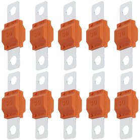 NIYATA Fusible Midi 30A 32V à Courant Élevé - Grand Orange pour Camions