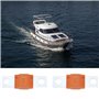NIYATA Fusible Midi 30A 32V à Courant Élevé - Grand Orange pour Camions, Bus, Véhicules d'Ingénierie, Navires