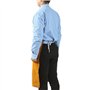 LearnLyrics Tablier de soudeur en cuir – Tablier ignifuge, tablier de travail de soudage | Tablier de travail de soudage ignifug
