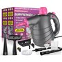 Nettoyeur Vapeur Portable, Steam Cleaner Nettoyeur Vapeur Canapé avec 10 Accessoires 1050W 105℃ 450ML 3-3,5Bar 3Min Chauffe Sans