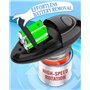 Ouvre-boîte électrique, ouvre-boîte électrique One Touch avec bords lisses et sûr à utiliser, ouvre-boîte automatique pour presq