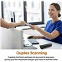 Ambir Technology DS687-AS Scanner de carte d'identité USB2 600 dpi avec AMBIRSCAN/TWAIN/CABLE