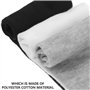 WINOMO 3 paires Chaussettes Tabi Chaussettes de coton Sabots Tongs 2-Orteil Elastique Unisexe