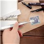 2pcs Timbre Pinces Pincettes Philatélie Outils ( )