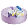 mDesign boite de rangement pour nourriture pour bébé – rangement de cuisine peu encombrant pour petits pots bébé – plateau tourn