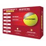TaylorMade Speed Soft Balles de golf unisexe (jaune)