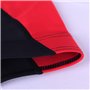 Muscle Alive Hommes Gym Tight 4 Inseam Culturisme Fitness Shorts Polyester et Lycra PLN Noir with Rouge XL