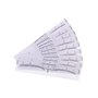 50pcs claire graduée jetable règle de sourcil auto-adhésive professionnelle guide de Microblading autocollant au pochoir pour la