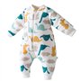 Happy Cherry - Gigoteuse Bébé Fille Garçon avec Manches Amovible Grenouillère en Coton Enfant Turbulette 2.5 Tog