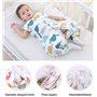 Happy Cherry - Gigoteuse Bébé Fille Garçon avec Manches Amovible Grenouillère en Coton Enfant Turbulette 2.5 Tog, Motif Dinosaur