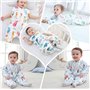 Happy Cherry - Gigoteuse Bébé Fille Garçon avec Manches Amovible Grenouillère en Coton Enfant Turbulette 2.5 Tog, Motif Dinosaur