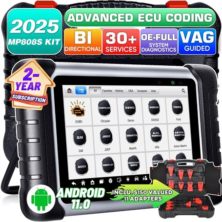 Autel MaxiPRO MP808S KIT: 2023 Codage ECU Avancé