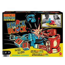 Mattel Games Jeu De Société Et d'action Rock 'Em Sock 'Em Robots