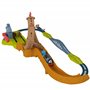 Thomas & Friends Fisher-Price Thomas et ses Amis, Coffret de train motorisé, Locomotive et Circuit de Piste de 4 mètres, à colle